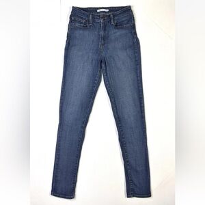 Levis 721 Jeans Women’s 29 High Rise Skinny Blue Denim